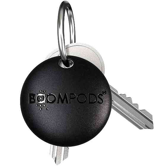 GPS Bluetooth трекер Boompods BoomTag: пошук речей через Apple Find My, еко-пластик, гучний сигнал Київ