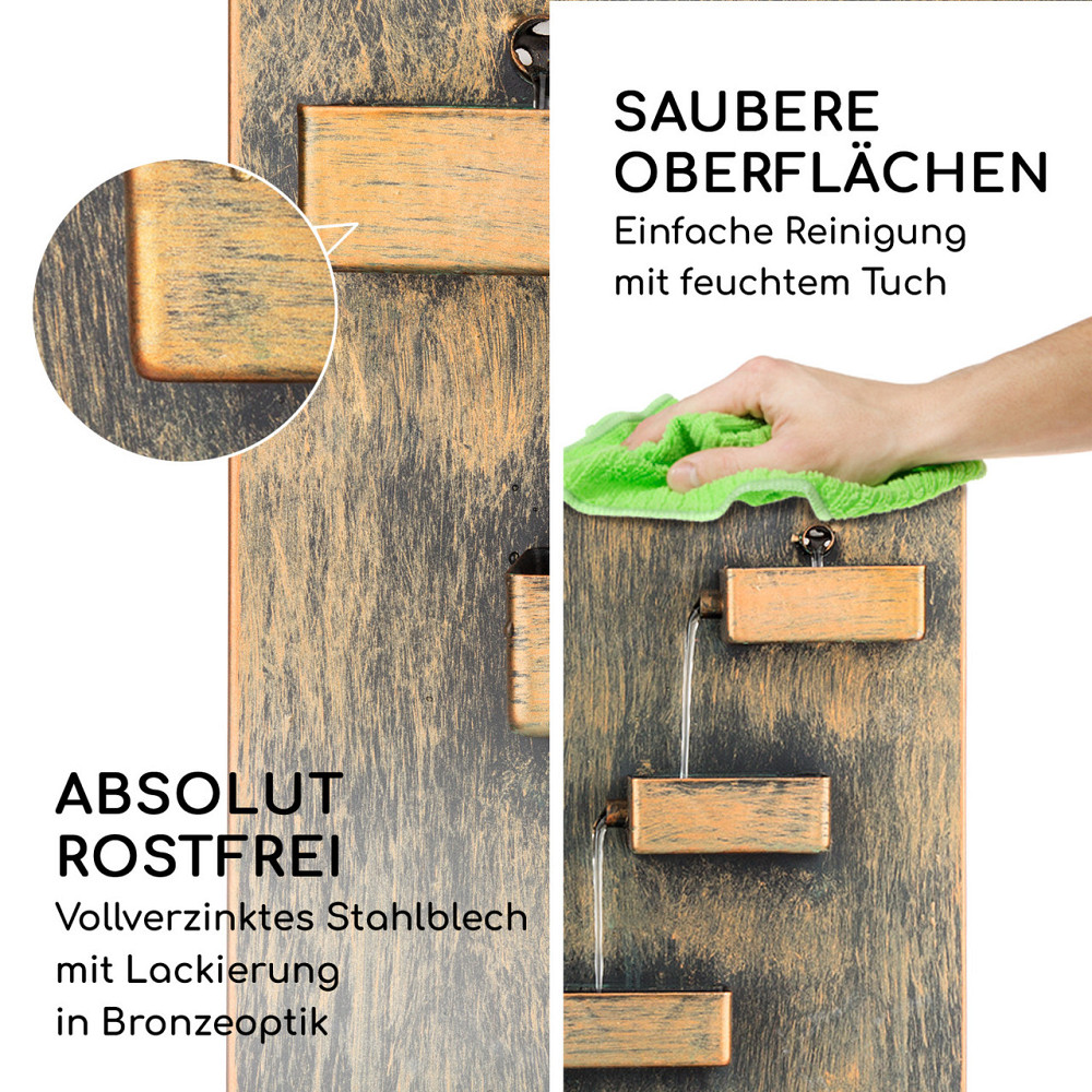 Садовий фонтан з переходом через річку в/на відкритому повітрі 6 Вт насос 10 м оцинкований кабель (Німеччина, Рівне - фото 6