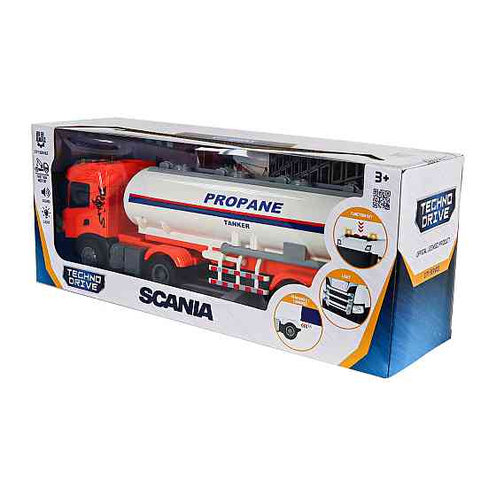Автомодель серії Large Truck – Автоцистерна Scania (світло, звук) Днепр