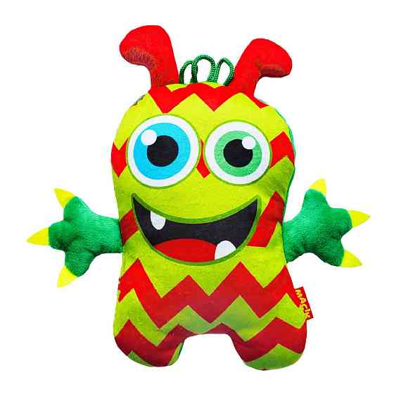 Мягкая игрушка Монстрик МС 090102-07 зеленый Винница
