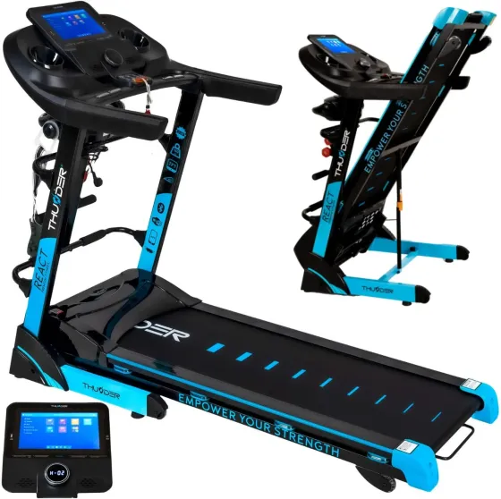 Беговая дорожка Thunder React Ds Tft Black Синій Киев