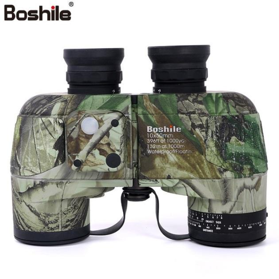Бінокль Boshile 10X50 Admiral Camo з далекомірною сіткою (Камуфляж) Вінниця