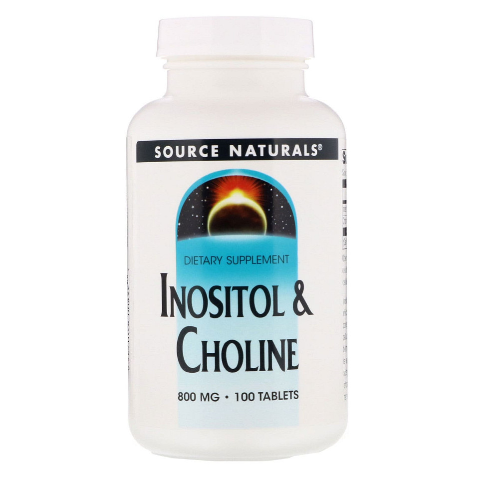 Инозитол и холин (Inositol&Choline) 400 мг/400 мг 100 таблеток Київ - фото 1