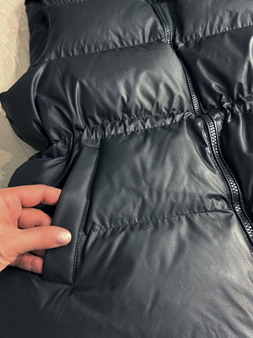 Жилетка женская Lady Yep 10006 длинная с затяжкой на талии черная, черный, 42 Киев - изображение 5