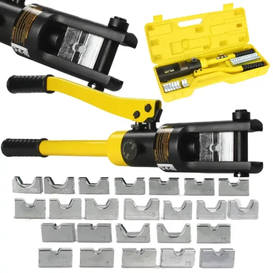 Обтискний прес гідравлічний AL-FA AL49535 – міцна конструкція, 18т Львів