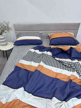 Ecotton Комплект постільної білизни Ecotton двоспальний 180х215 см синій (21215АВ) Киев