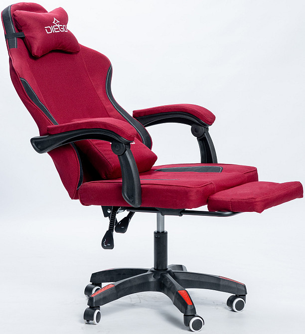 Кресло геймерское DIEGO Soft Cherry Киев - изображение 6