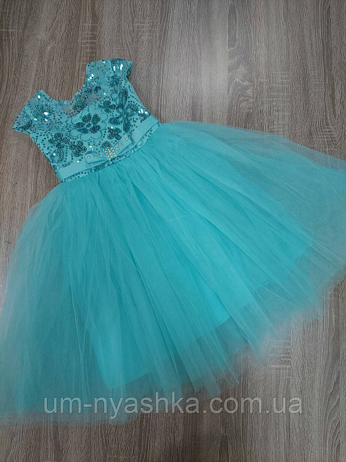 Дитяча біле плаття Глорія з паєтками Кривий Ріг - фото 2