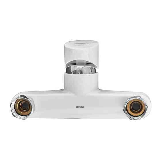 Змішувач для ванни Plamix Cezar-009 EURO White (без шланга, лійки та кронштейна) (PM0736)   ( 21648 ) Харків