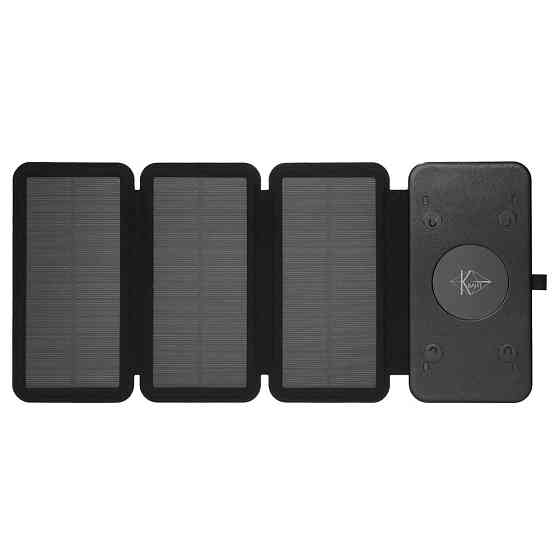 УМБ PowerBank с солнечной панелью, повербанк КВАНТ SC26/3 20000mAh + 3 panels Киев