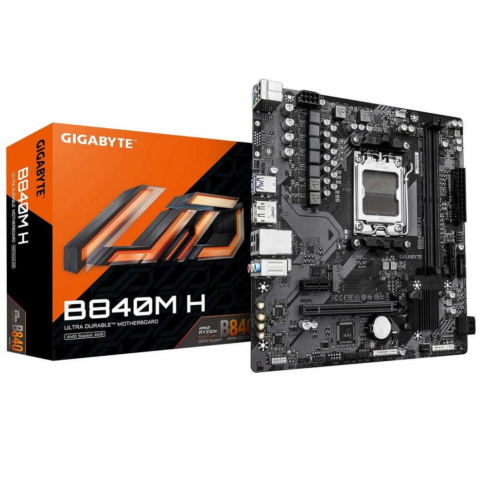 Материнська плата Gigabyte B840M H Socket AM5 ( 29037 ) Харків - фото 1