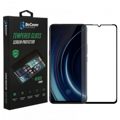 Скло захисне BeCover Vivo Y15s / Y15a Black (707250) Вінниця - фото 1