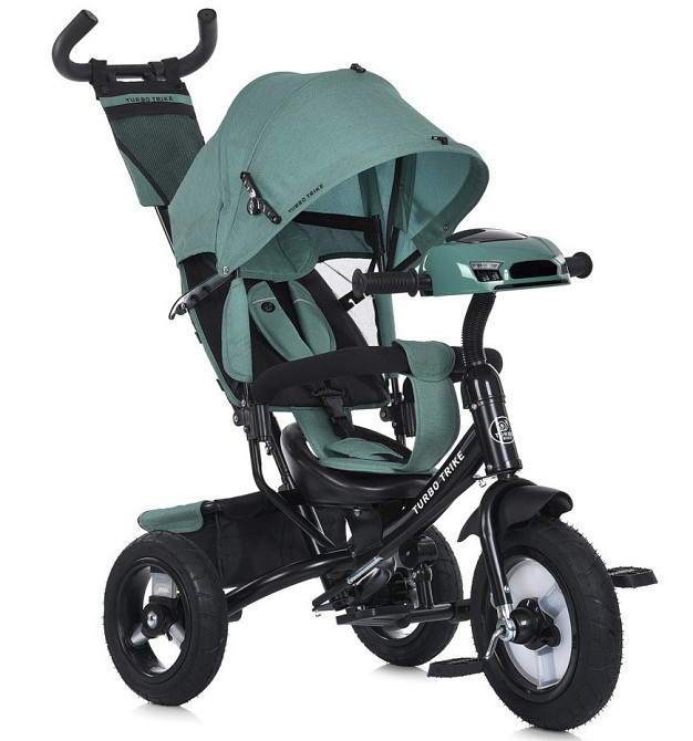 Велосипед триколісний з батьківською ручкою TURBOTRIKE (MT 1006-3) для дітей Київ - фото 1