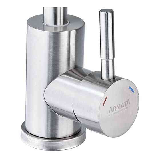 Кухонний змішувач Armata SUS-011 з рефлекторним виливом з нержавіючої сталі (CH6185) Харків