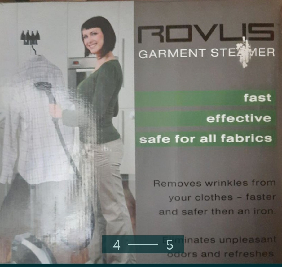 Відпарювач для одягу: Rovus Garment Steamer EK-6006. Київ - фото 4