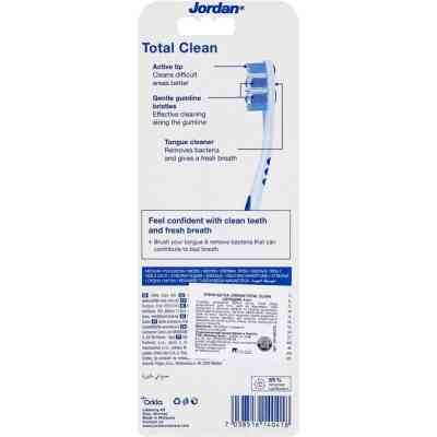 Зубна щітка Jordan Total Clean Medium 4 шт. (7038516140418) Вінниця
