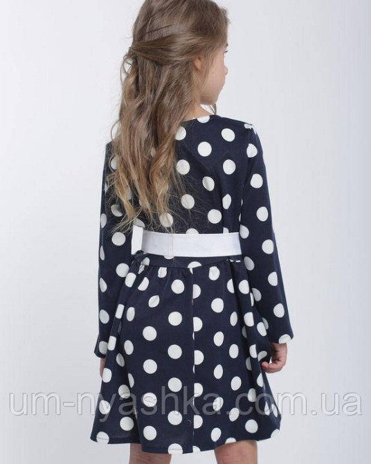 Красиве шкільне плаття з довгими рукавами 116-146 Кривий Ріг - фото 2