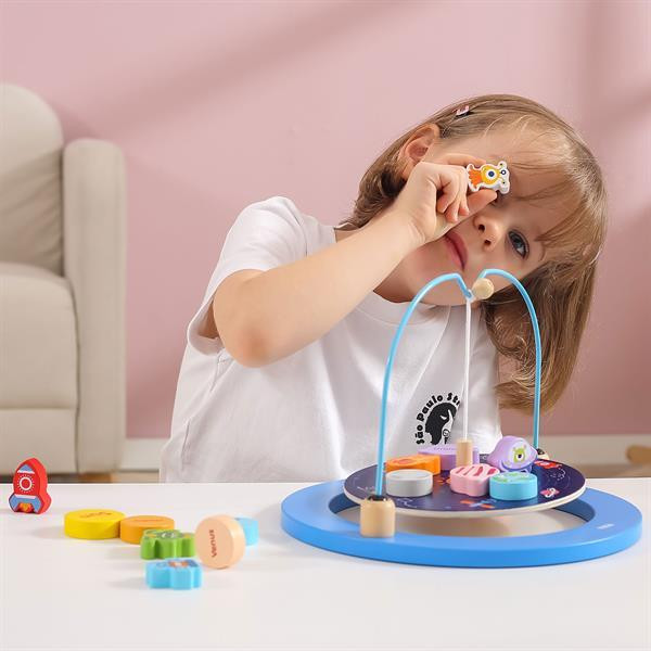 Дерев'яня гра-балансир Viga Toys Космос (44580) Харків - фото 17