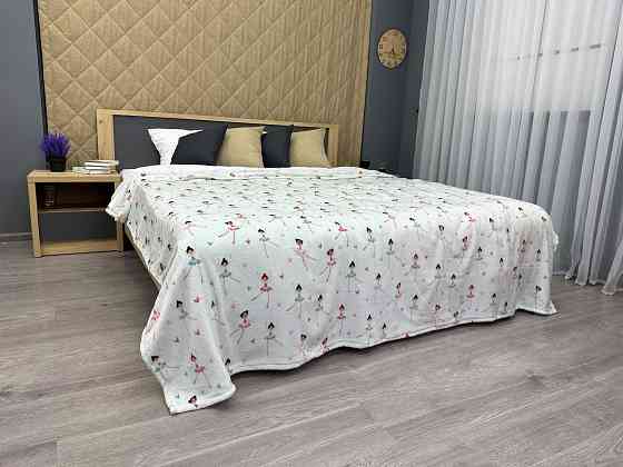 Плед-покривало Decorator WellSoft Dancer 200х205 см з принтом "Балерини" (87-187) Київ