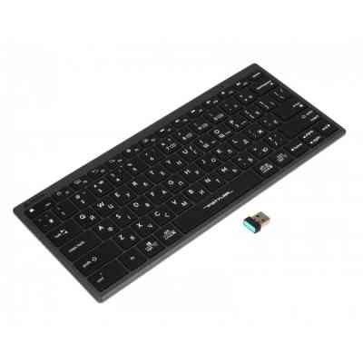 Клавіатура A4Tech FBX51C Wireless/Bluetooth Grey (FBX51C Grey) Вінниця