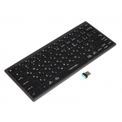 Клавіатура A4Tech FBX51C Wireless/Bluetooth Grey (FBX51C Grey) Вінниця - фото 4