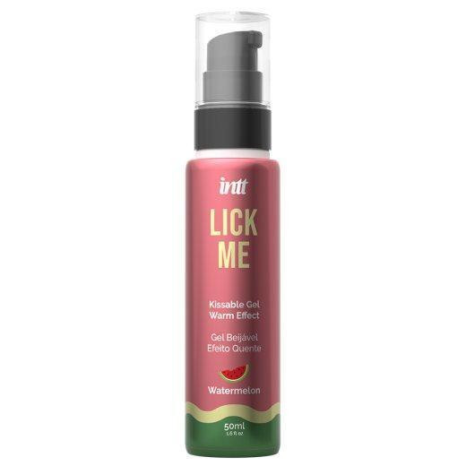 Лубрикант - Intt Lick Me Watermelon Kissable Gel With Warm Effect, 50 мл Sex Aura Київ - фото 1