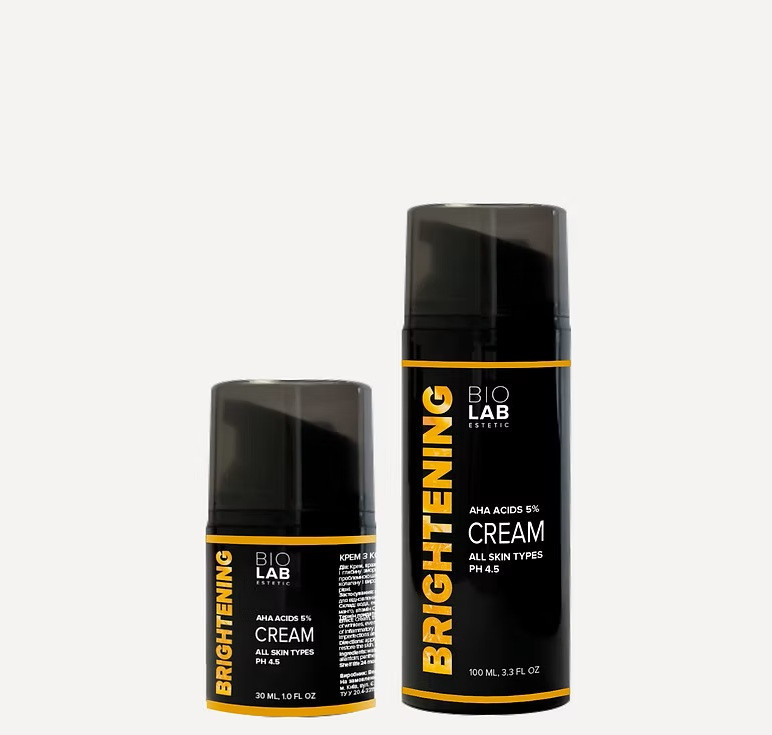 Крем с комплексом кислот АХА 5% AXA Acids 5% Cream BIOLAB Estetic, 100 мл Днепр - изображение 1