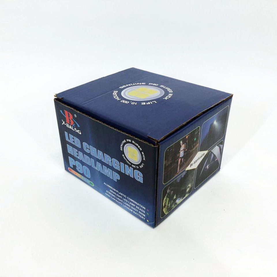 Налобный фонарь для автомеханика X-Balog, Мощный фонарь на голову Компактный налобный PU-12 Львов - изображение 3