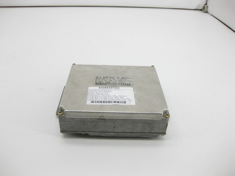 Mercedes-Benz  A0285457932 Блок керування двигуном M111 R4 2.3 л. C-class W202 SLK R170 CLK Coupe C208 CLK Cabriolet A208 C-class S202 Одеса - фото 3