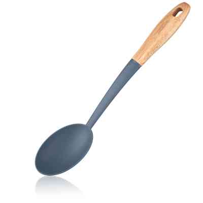 Ложка кухарська Ardesto Midori, 35см, нейлон, дерево, синій (AR2128PG) Вінниця