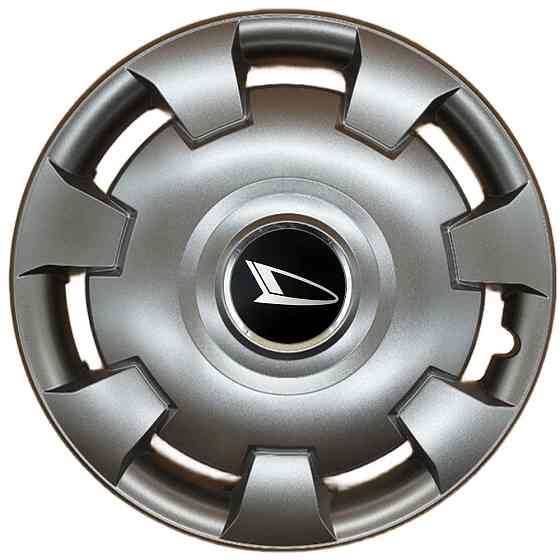 Автомобільні модельні ковпаки R13 Daihatsu 111 4шт, SJS, сріблясті Київ