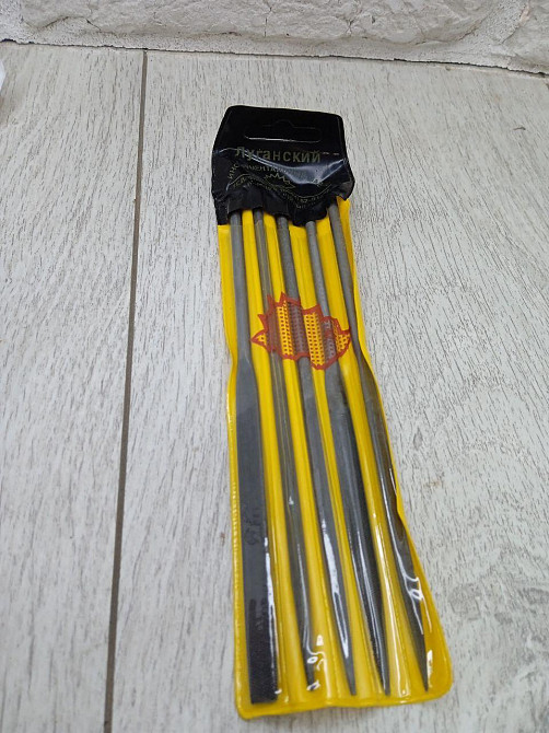 Набор Надфилей 10см Луганский Харьков - изображение 4