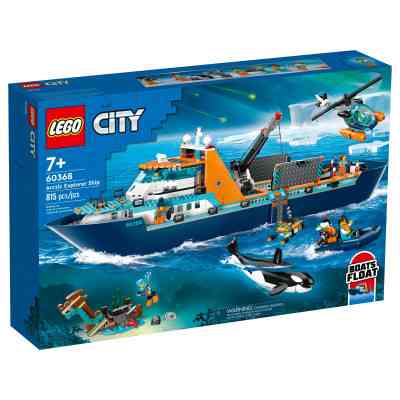 Конструктор LEGO City Арктичний дослідницький корабель 815 деталей (60368) Вінниця
