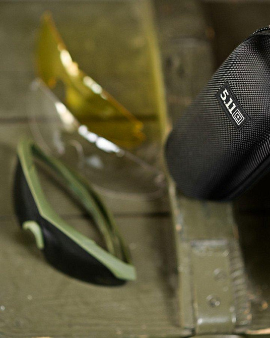 Тактические баллистические защитные очки 5.11 FIVE ELEVEN 3 линзы  олива ВТ1127 Одесса - изображение 5