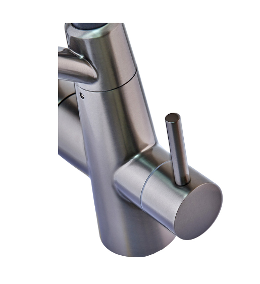 Кухонний змішувач на дві води Mixxus FUL-021 Graphite Refl.Black колір графіт (нерж. сталь) (MI6115) Чернівці - фото 3