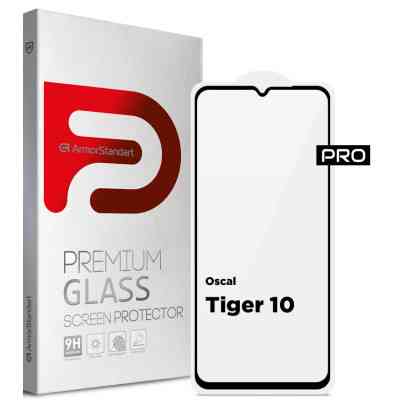 Скло захисне Armorstandart Pro Oscal Tiger 10 Black (ARM75105) Вінниця