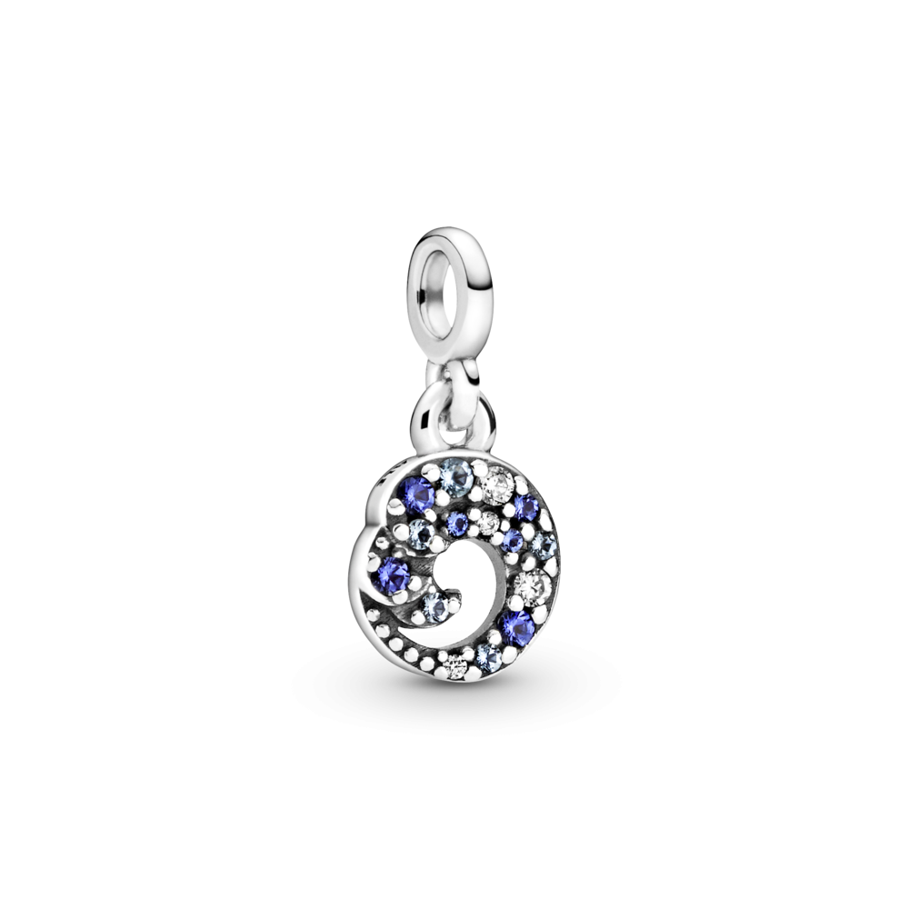 Срібна намистина "Моя хвиля" на браслетдля браслетів Пандора Мі 799010C01 MasterSem Київ - фото 1