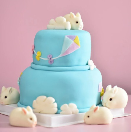 Молд силиконовый Заяц 201 на 168 мм белый Киев - изображение 6