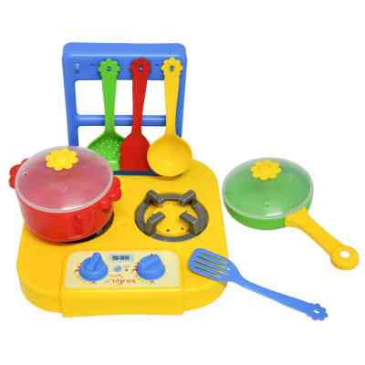 Игровой набор Tigres набор посуды столовой Ромашка с плиткой 7 элементов (39150) Винница
