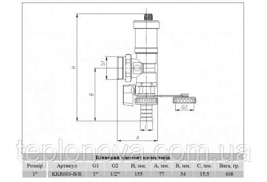 Кінцевий елемент колектора Raftec Чернівці