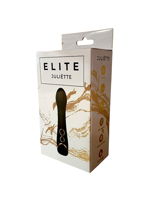 Вібромасажер для точки G Dream Toys Elite Juliette чорний Sex Aura Київ - фото 7