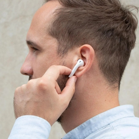 Бездротова Bluetooth стерео гарнітура BT XO F60 Plus V5.0 Білий Вінниця - фото 9