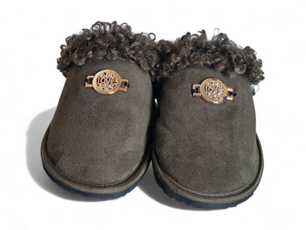 Капці жіночі закриті PaGo 39 розмір 24 см Хакі Одеса - фото 6