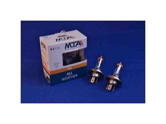 Автомобiльна лампа 12V H4 60/55W P43T ALL WEATHER (2шт) ТМ MTA Київ