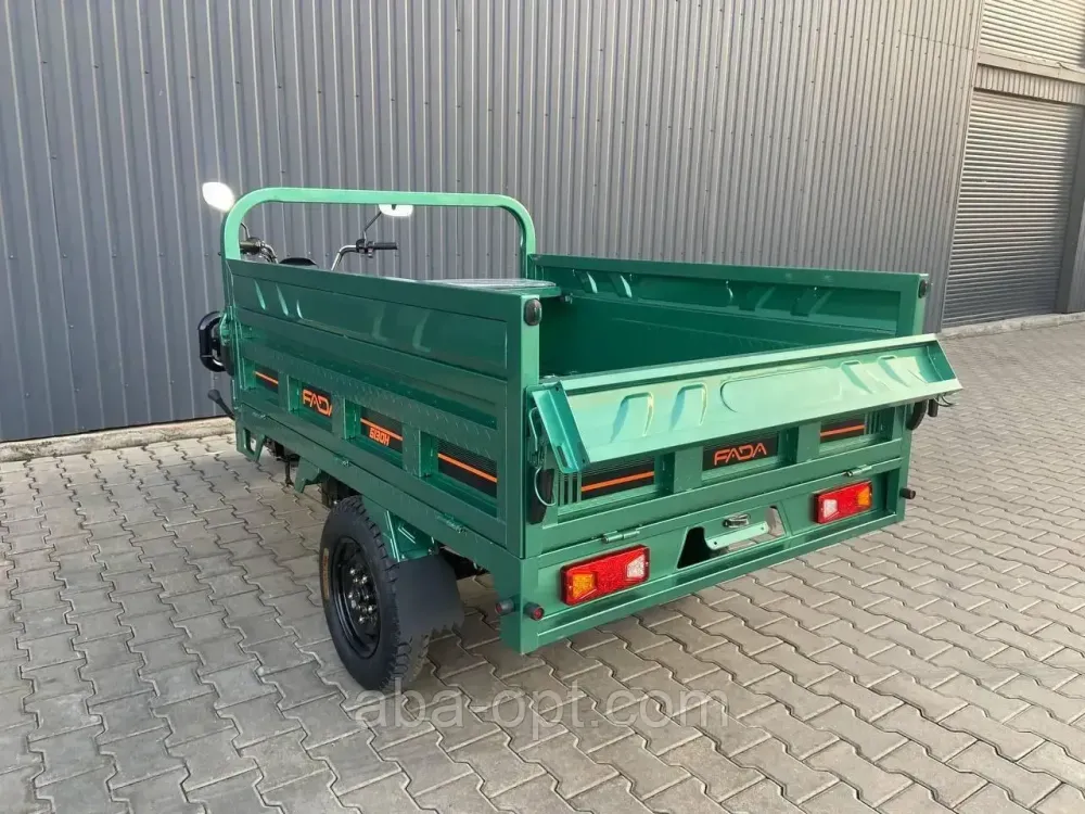 ЕЛЕКТРИЧНИЙ ВАНТАЖНИЙ ТРИЦИКЛ FADA БІЗОН 1800W-72V-58Ah Шини: 12"/12" купити в інтернет-магазині Одеса - фото 8