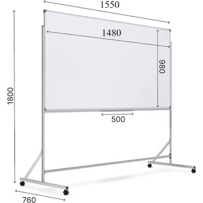 Фліпчарт Sector магнітно-маркерний 150х100 см (MМ-1510) Вінниця - фото 6