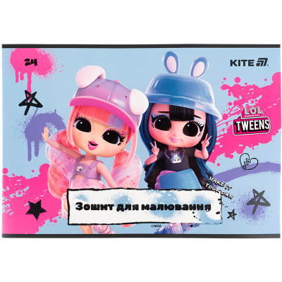 Альбом для рисования Kite LOL, 24 листа (LO25-242) Винница - изображение 9