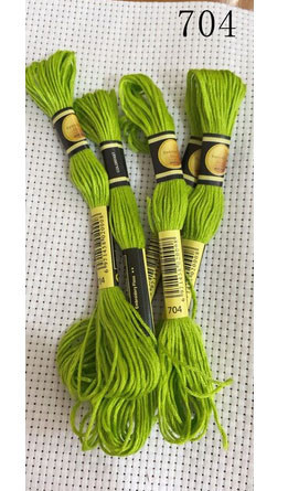 Мулине для вышивки 704 Киев - изображение 1