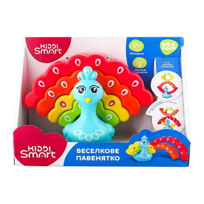 Развивающая игрушка Kiddi Smart Радужный павлинчик (4508-KS) Винница - изображение 7