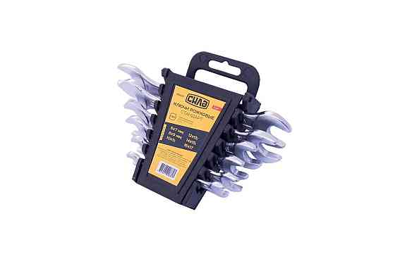 Набір ключів рожкових стандарт 6-17мм (6шт) СИЛА Харків